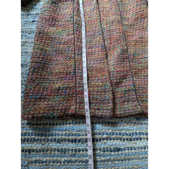 Lily & Taylor Designer Tweed Double Breasted Long Line Coat 18 Wool Crystal - Picture 3 of 11